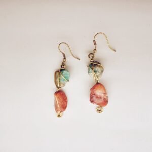 earrings | emerald